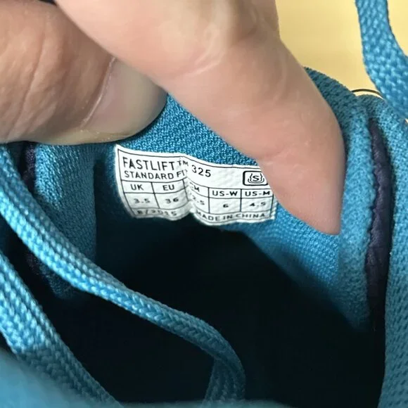 Inov8 Fastlift 325 Weightlifting Gym Shoes Women’s Blue Purple Size 6 - Picture 9 of 9